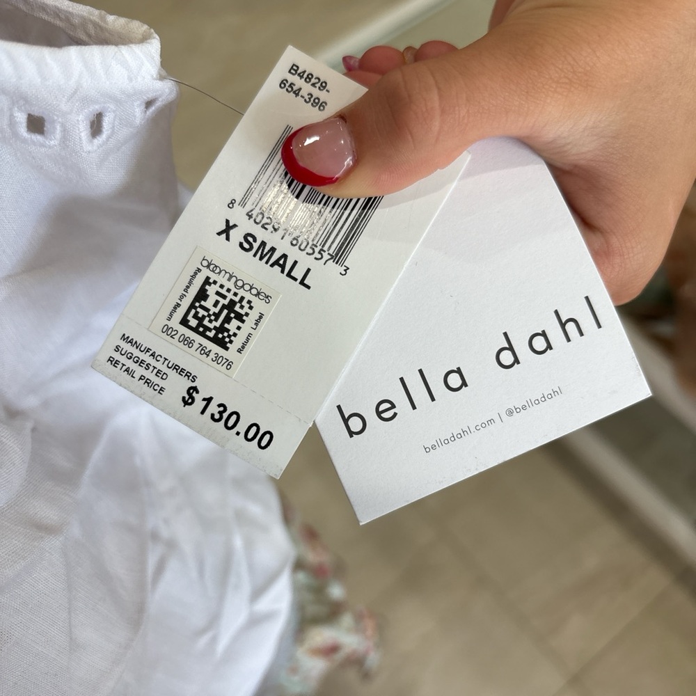 Bella Dahl Crisp White Blouse - X Small